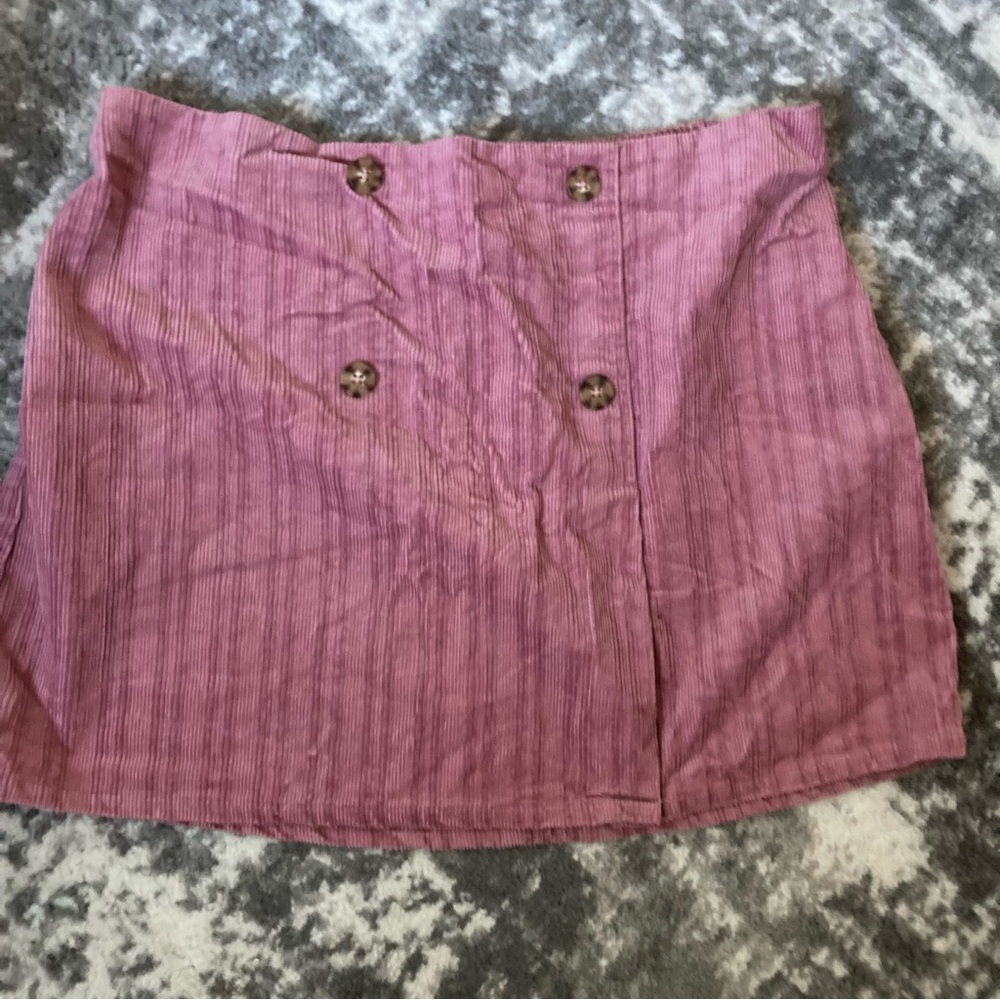 Wild Fable Pink Corduroy Skirt